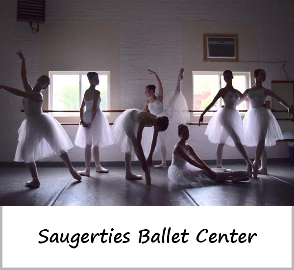 Button for "Saugerties Ballet Center" website