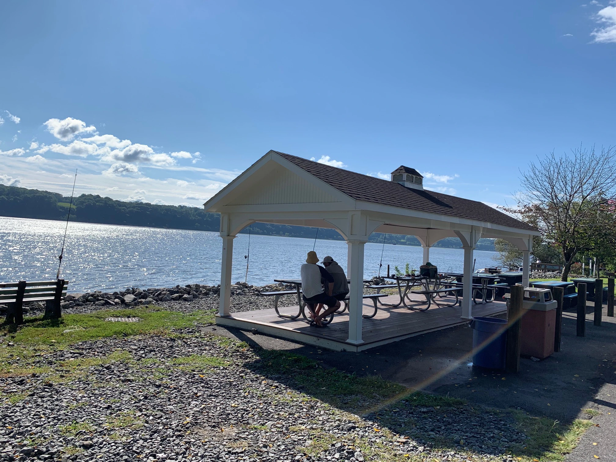 Pavilion and Picnic Tables