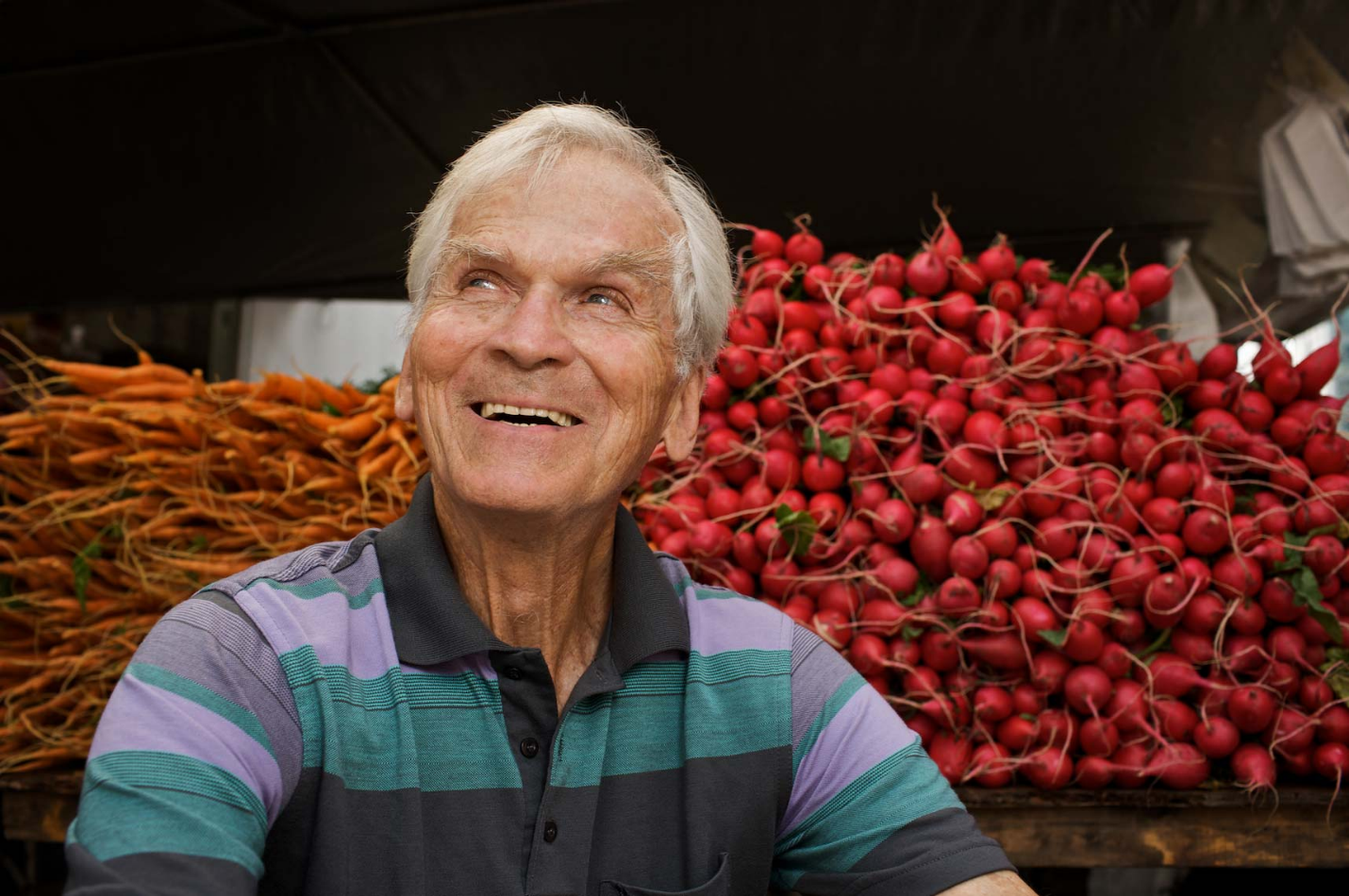 Photo of Barry Benepe by Jon Roemer