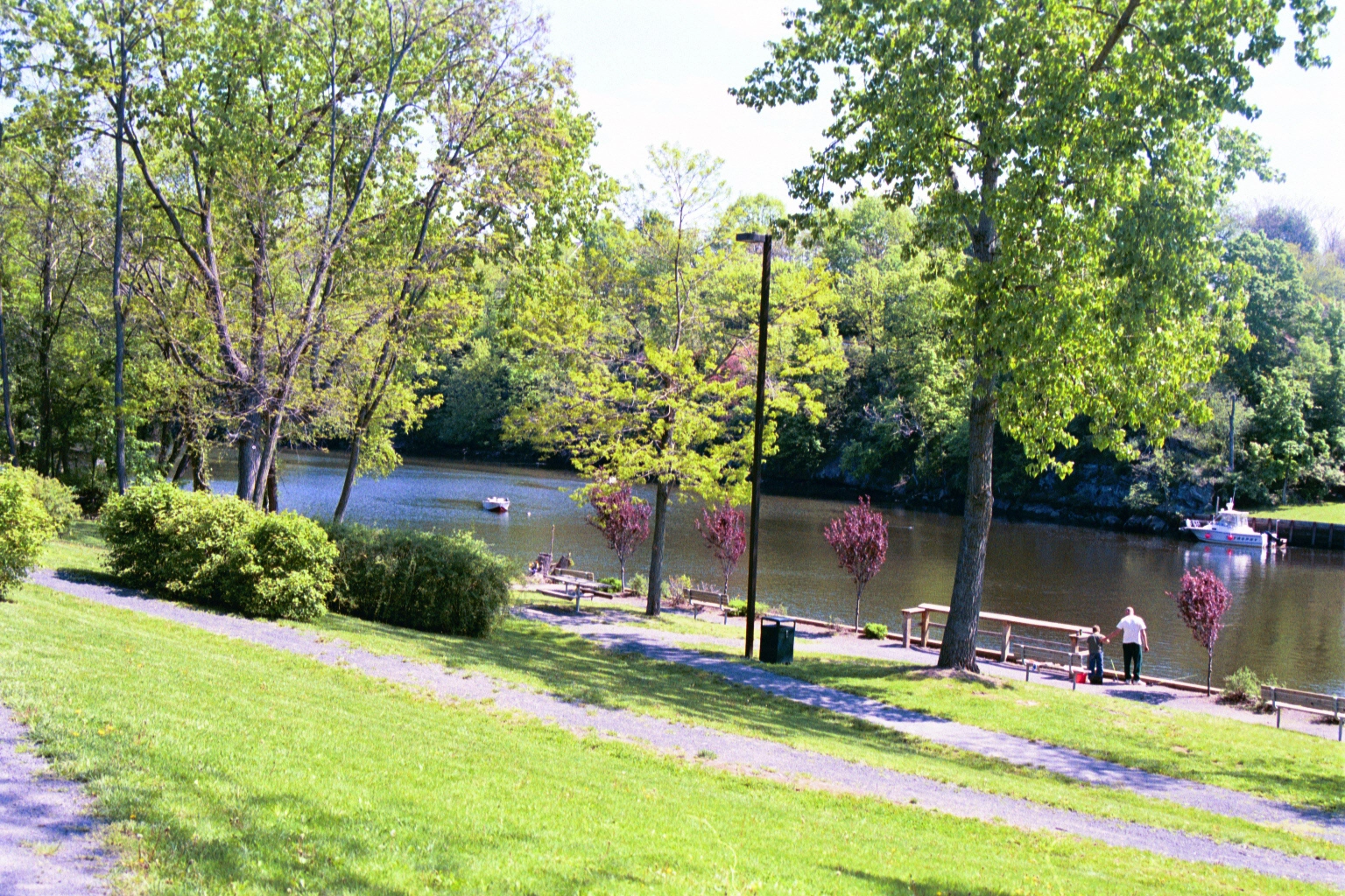 Button showing Tina Chorvas Waterfront Park.  Links to a webpage about the park.